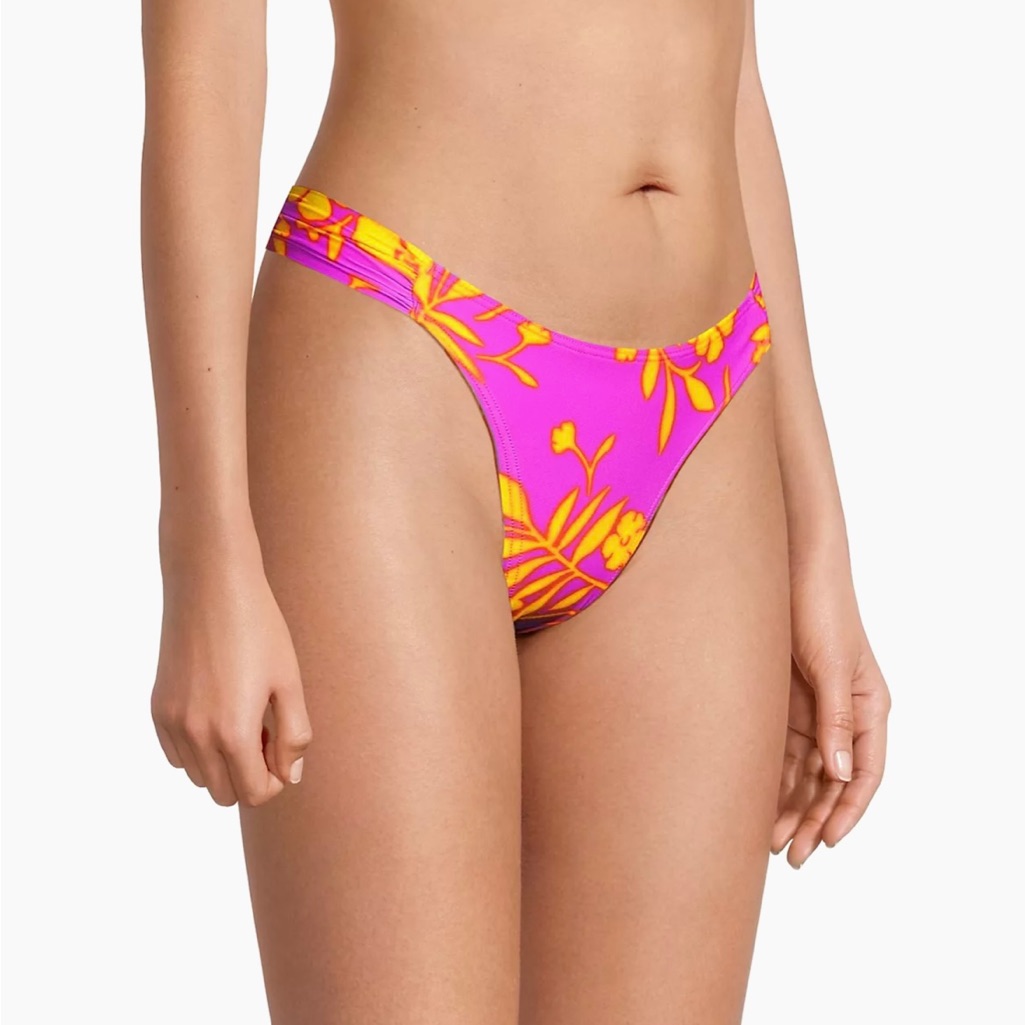 Milly Aroma Marigold Bikini Bottom Nwt M